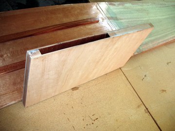 glued up